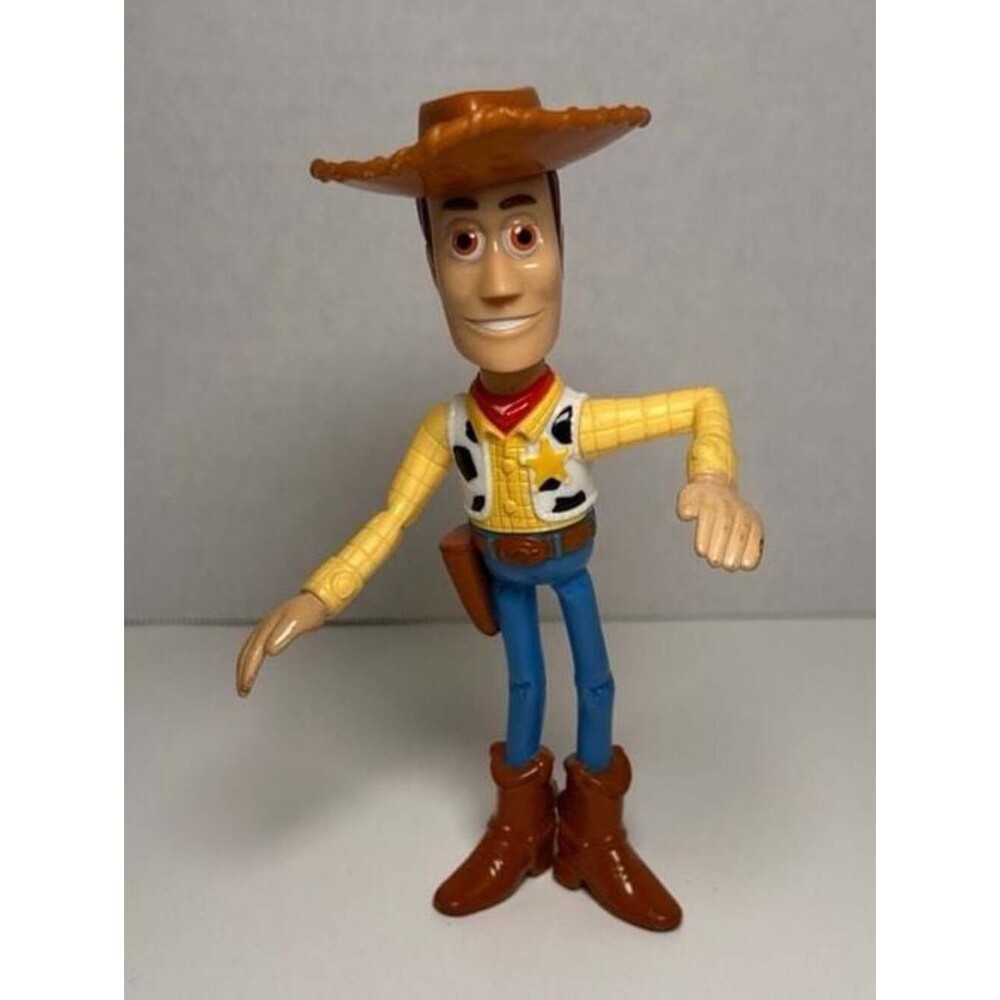 Vintage 1999 Disney Pixar Toy Story 2 Woody 6" McDonald's Happy Meal Figure